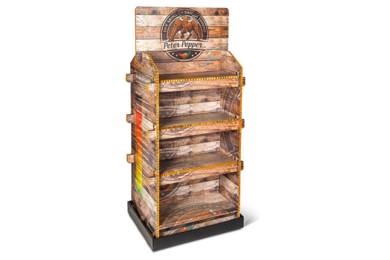 Custom Cardboard Display Stands Laklé