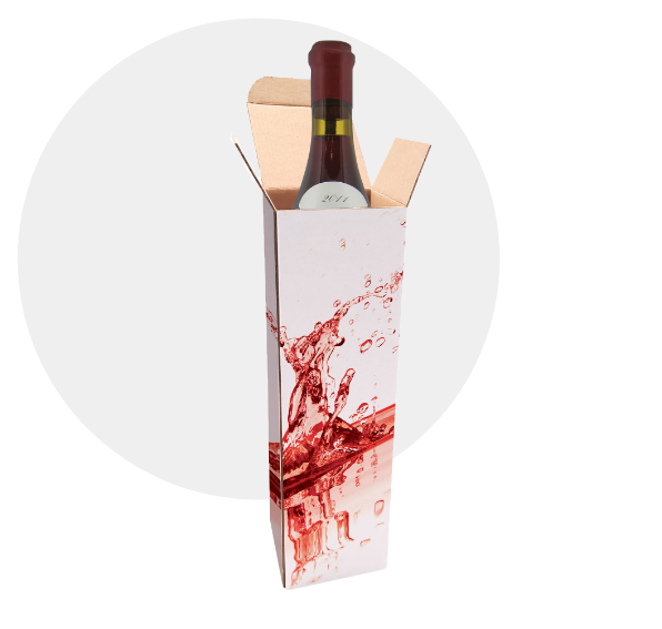 produits standards - Boite bouteille de vin