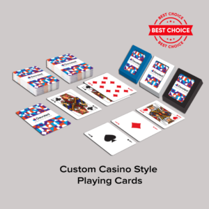 Custom Casino Style Playing Cards