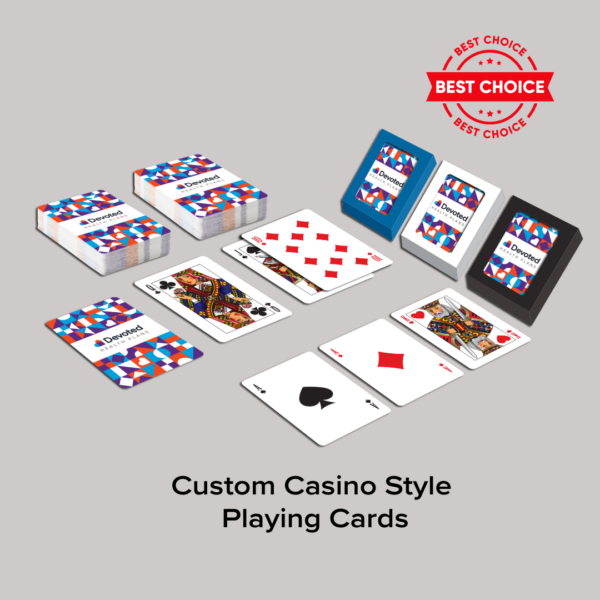 Custom Casino Style Playing Cards